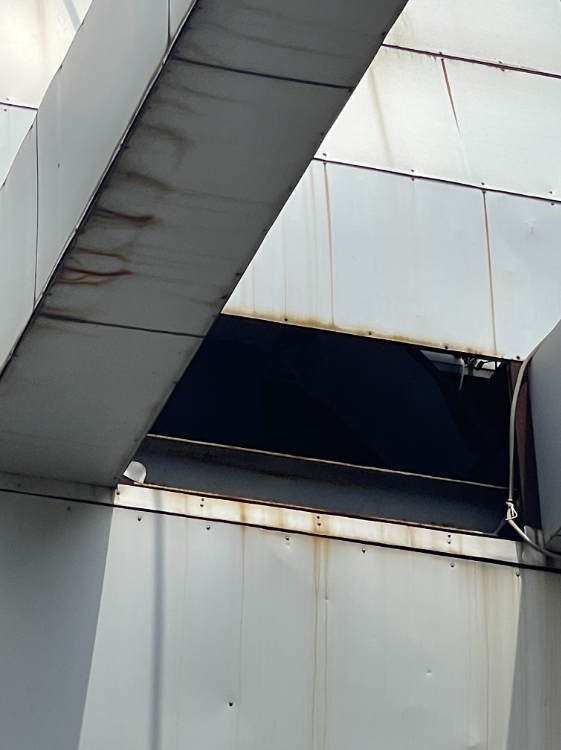 竹後牌樓燈具拆除及鐵板修復的第2張圖片